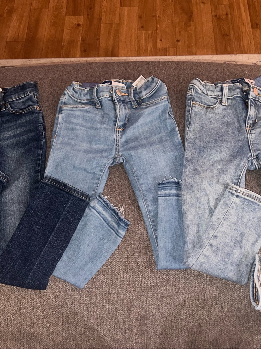 Light Blue Patchwork High-Rise Women’s Jeans